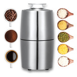 Triturador De Grão Moedor Café Elétrico Semente Premium Inox