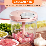 Triturador Processador Alimentos Mixer 5 Laminas Inox 900ml
