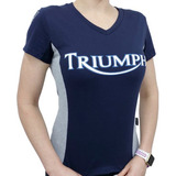Triumph Camisa Feminina Camiseta Gola V
