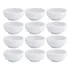 Triunfo Porcelanas 12 Taças 400ml Cor Branco