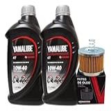 Troca De Óleo Yamalube 10w40 02 Litros Com Filtro