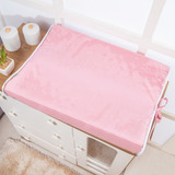 Trocador Anatômico Cômoda Americano Fraldas Basic Rosa