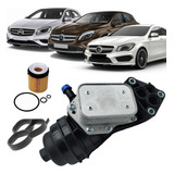 Trocador Calor E Suporte Filtro Óleo A200 B200 Gla200 Cla200