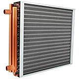 Trocador De Calor 18 X 18 água Para Ar Portas De Cobre Para Fornos De Madeira Ao Ar Livre Aquecimento E Resfriamento Residencial E Aquecimento De Ar Forçado Para Fornos De Madeira Ao Ar Livre