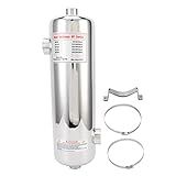 Trocador De Calor Para Piscina De 60KW Aquecedor Eficiente De Termostato De Spa Para Aquecimento Circulante De Piscina