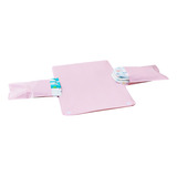 Trocador De Fraldas Bebê Slim Portátil Impermeável Compacto Cor Rosa Rosa