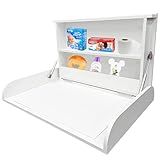 Trocador Fraldário C Pistões E Aparador MDF