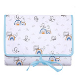 Trocador Portatil Acolchoado Bebe Com Porta Fraldas Bolsa Cor Dino Esporte