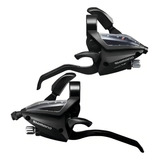 Trocador Shimano Ez Fire Plus St ef500 3 X 8v 24v Preto