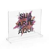 Troféu Em Acrilico Personalizado 15x10cm Cristal