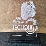 Troféu Em Acrílico Personalizado Acrílica 15x15