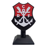 Troféu Escudo Flamengo Remo Antigo Decoração