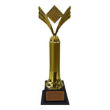 Troféu Para Jogo De Dama 38 Cm