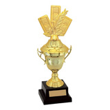 Trofeu Poker Jogatina Cartas Sueca Truco Baralho Vitória