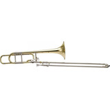 Trombone De Vara Harmonics Tenor Hsl 801 Bb f Laqueado Cor Dourado