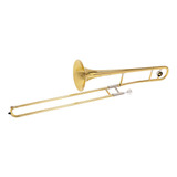 Trombone De Vara Jahnke Si Bemol Com Estojo E Bocal