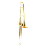 Trombone E Êmbolo Lacados Yamaha Sib Com Estojo Ysl 354v