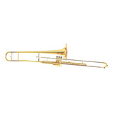 Trombone Longo De Pisto Em Sib bb Yamaha Ysl 354v válvu