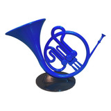 Trompa Azul Com Suporte Redondo