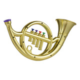 Trompa Francesa Com 4 Teclas De Cores Instrumento Musical Ec
