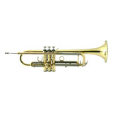 Trompeta Besson Laqueada  2 Llaves De Desag e Mod be110 1 0 Color Dorado