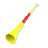 Trompete De Plástico Vuvuzela De 61 Cm Buzina De Sopro Barulho Buzina De Futebol Buzina De Torcida Para Eventos Esportivos Jogos De Formatura Material De Festa Escolar Acessórios De