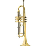 Trompete Eagle Laqueado Tr504 Em Sib   Case Luxo