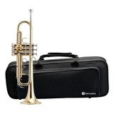 Trompete Harmonics Sib Htr-300l Laqueado - Novo - 1299