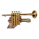 Trompete Piccolo Weril Regium Banhado A
