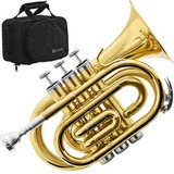 Trompete Pocket Bb Laqueado