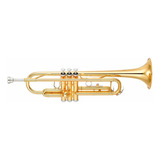 Trompete Profissional De Laca Dourada Yamaha