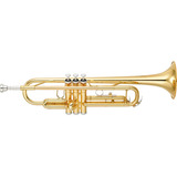 Trompete Yamaha Ytr 3335cn Sib Laqueado Original C nf