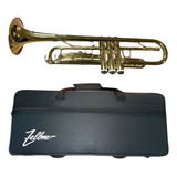 Trompete Ztr 300l Sib Corpo Laqueado C Estojo Zellmer
