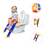 Troninho Infantil Com Escada Assento Redutor Vaso Sanitário