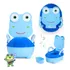 Troninho Penico Infantil Musical Sapinho Azul   Replay Kids