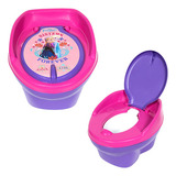 Troninho Privadinha Infantil Menina Disney 2 Em 1 Cor Rosa Frozen