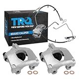 TRQ Conjunto De Pinças De Freio Traseiro Compatível Com Chrysler 2003 2004 Dodge 2003 2005