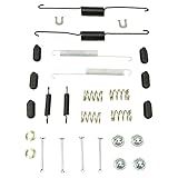 TRQ Kit De Ferragens Para Sapata De Freio De Tambor Traseiro Compatível Com Caminhonete Chevy GMC 1500