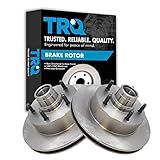 TRQ Kit De Par De Rotor De Freio A Disco Ventilado Dianteiro Para Van 94 01 E150 94 96 F150