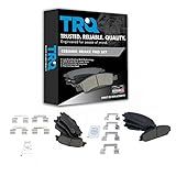 TRQ Kit De Pastilhas De Freio A Disco De Cerâmica Frontal E Traseira Para Pontiac G8 2008 2009 Novo