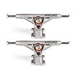 Truck De Longboard Profissional Wood Light Prata