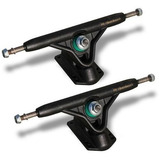 Truck Invertido 180mm Flh Preto Fosco Para Skate Longboard