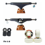 Truck Profissional Obi 139 Mm Rolamento Black Moska 53mm