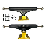 Truck Stronger 139mm Black Gold Vazado Street Paraf Base