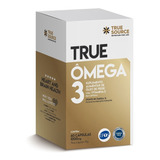 True Ômega 3 Oléo De Peixe C/ Vitamina E 60caps True Source Sabor Sem Sabor