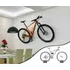 True Sport Suporte De Parede Pé De Vela Horizontal Para Bike Cor Preto