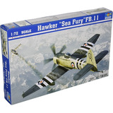 Trumpeter 1631 Avion Hawker Sea Fury Fb11 Modelo 1/72