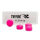 TRYDE Protetor Auricular Silicone Tampão Rosa