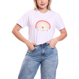 Tshirt Blusa Feminina Arco