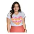 Tshirt Blusa Villon Jeans Feminina Bordada Pedraria Love